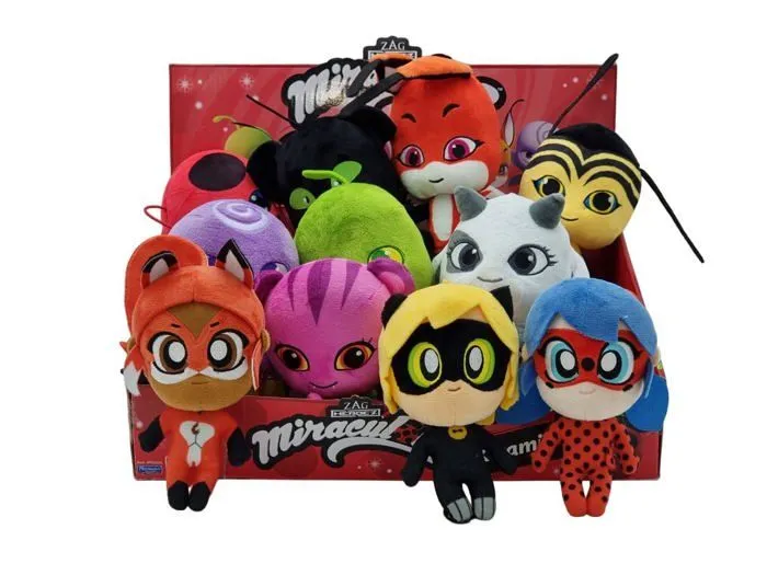Peluche Ziggy 15 cm - BANDAI - Miraculous - Douce peluche Kwami-3