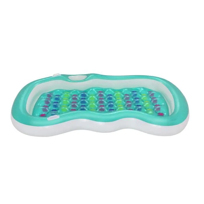 Matelas Flottant - BESTWAY - Chaise Longue Gonflable - Appui-tête - Vinyle Résistant - 2 Chambres à Air-3