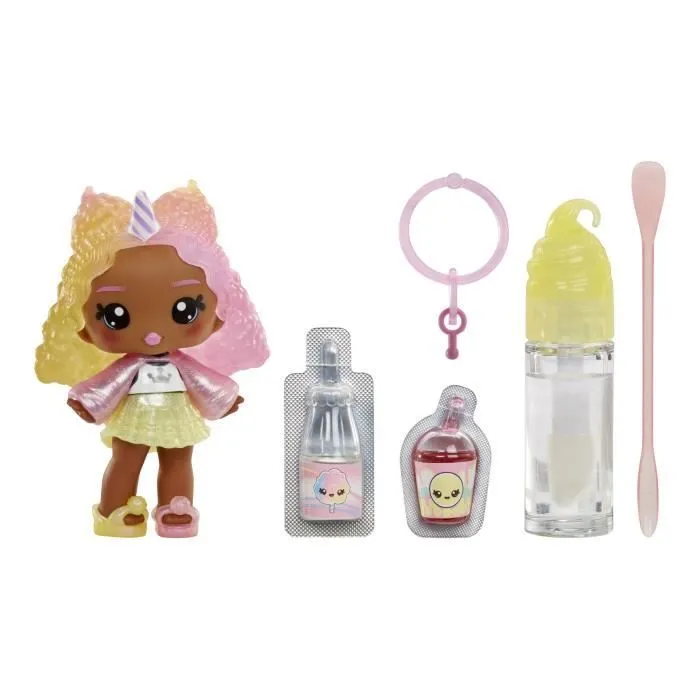 Yummiland Poupée + Gloss - Barbe à papa - Nia-4