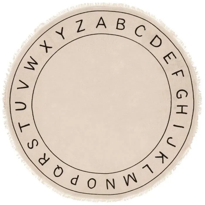 ATMOSPHERA FOR KIDS Tapis Alphabet D.120 cm-0