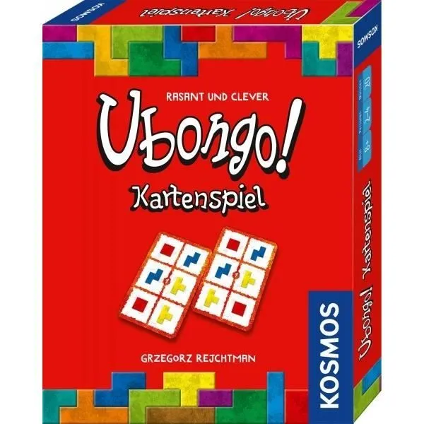 Jeu de cartes - KOSMOS - Ubongo - Age recommandé 8 ans - Mode Multiplayer - Temps de lecture 20 min-0