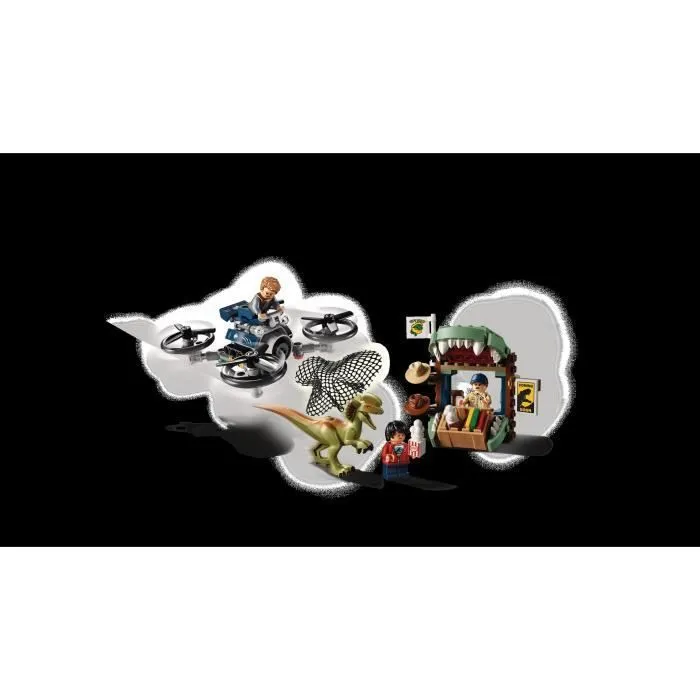 LEGO® Jurassic World™ 75934 Dilophosaure en liberté - Jeu de construction-4