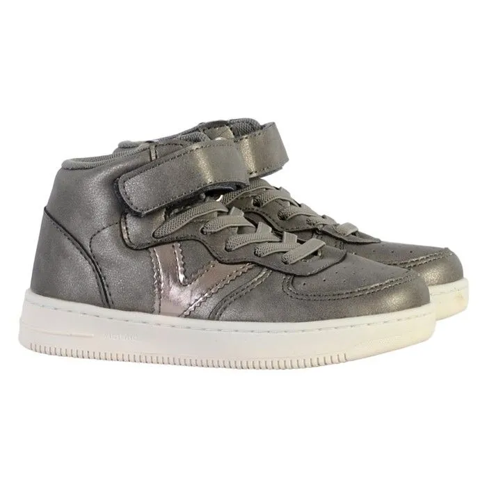 Basket Montante Enfant Victoria metal - argenté - Scratch - VICTORIA - Plat-2