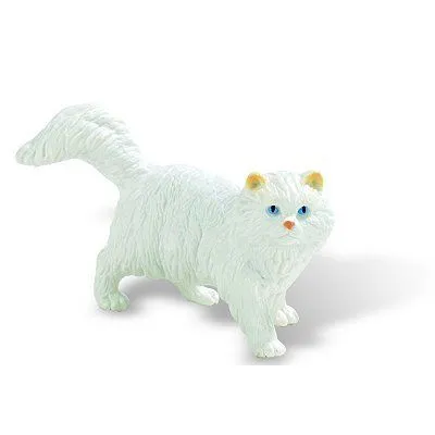 Figurine Chat Persan - Princess - BULLYLAND - L 8 x H 4.5 cm - Pour Intérieur - A partir de 3 ans-0