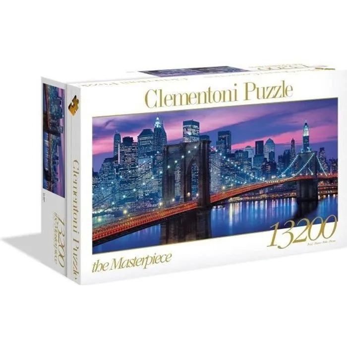 Clementoni - Puzzle 13200 pièces - New York-0