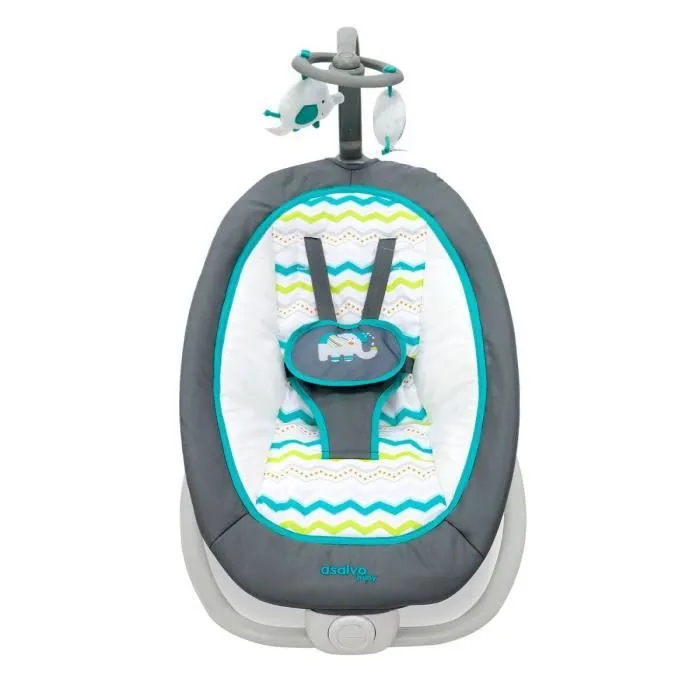 Asalvo - 18878 - Transat Pliable Elephant Aqua-0