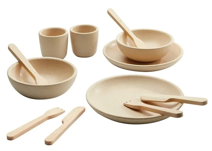 Plan Toys - Ensemble à dîner - TROUSSELIER-1