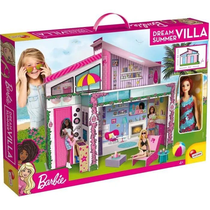 BARBIE Dream Summer Villa Pour Enfant - Maison de poupées-1