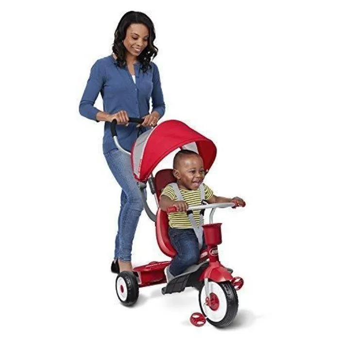 Tricycle - Radio Flyer - Rouge - A monter soi-même - 18 mois à 4 ans - 25 kg max-2