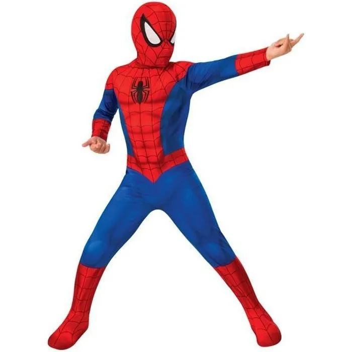 DÉGUISEMENT ULTIMATE SPIDER-MAN CLASSIQUE ENFANT 3/4 ANS Rouge, Bordeaux-0