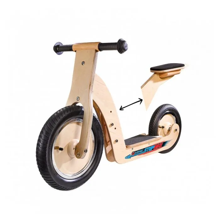 Eureka EUR52475085 - JEUX/JOUETS - PUZZLE - Acrobat Stepbike en bois-1
