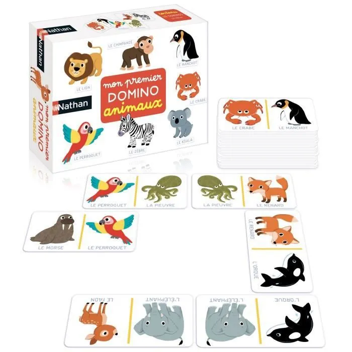 NATHAN - Mon Premier Domino Animaux-1