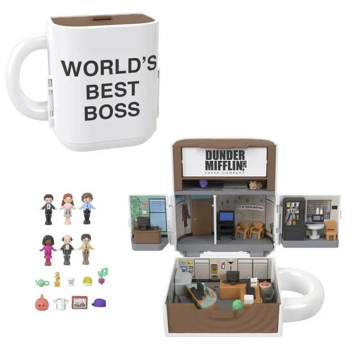 POLLY POCKET Coffret Collector The Office - JCC19-0