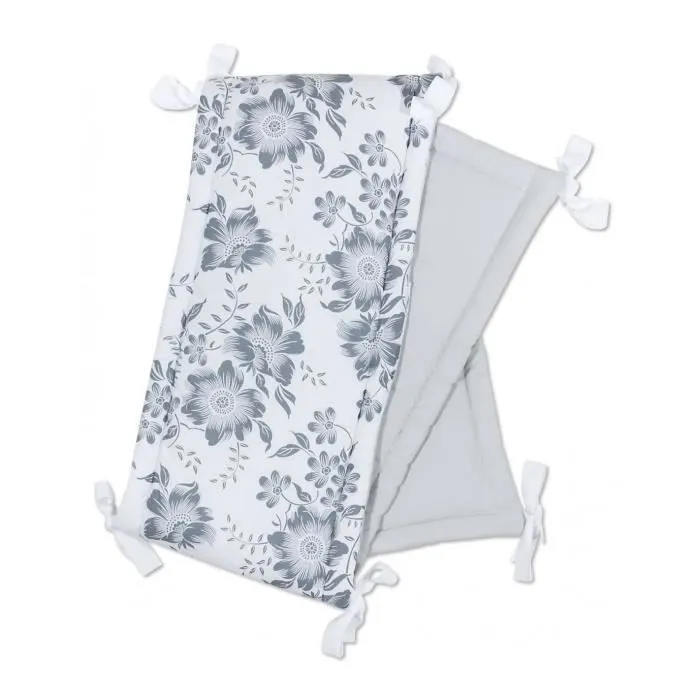 Bellochi Tour de Lit Bébé 180 x 30 cm - Universel en Coton Souple pour un Matelas 120 x 60 cm - Baie de Lune-0