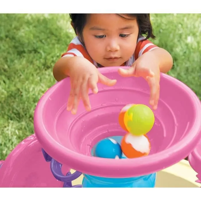 Little Tikes - Table de Jeux d'Eau Rose - Tornades Folles-3
