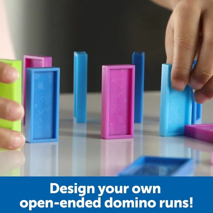 Learning resources - LER9309 - Dominos a gogo STEM Explorers , jouets STEM pour enfants, 59 pieces, a partir de 5 ans-3