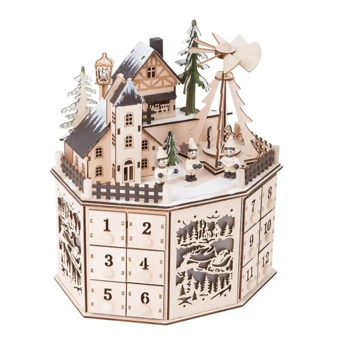 Calendrier de l'Avent avec pyramide-1