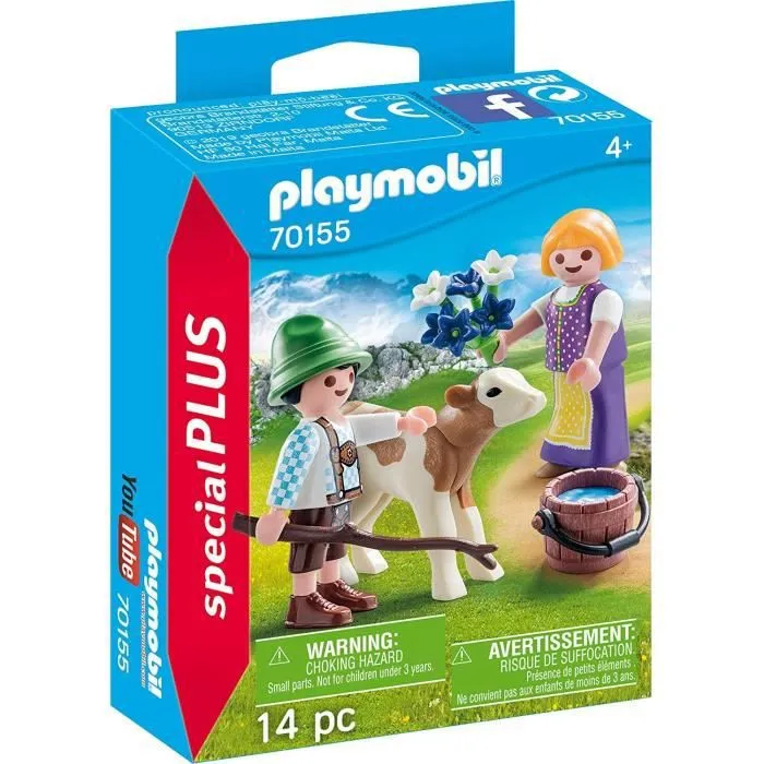 Autre - Enfants avec veau-0