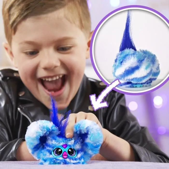 Furby Furblets Ooh-Koo Rock, Mini peluche électronique pour filles et garçons, plus de 45 sons, à partir de 6 ans, Hasbro-3