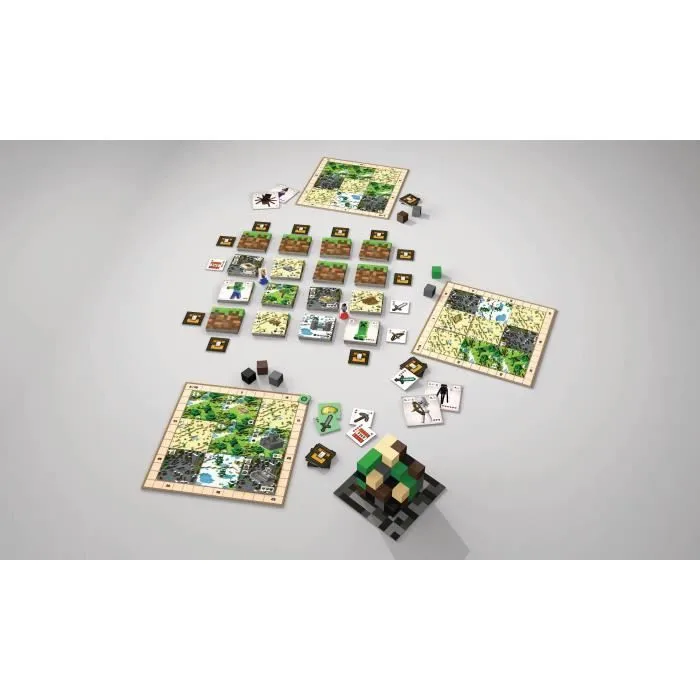 Minecraft Builders & Biomes, Jeu Société, Issu Du Vidéo Multilingue (français Inclus), Ravensburger, 26132-2