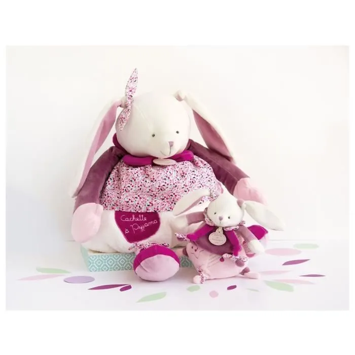 Boîte à musique Cerise Le Lapin - DOUDOU ET COMPAGNIE - Rose - Bébé - 0 mois - Naissance - Fille-2