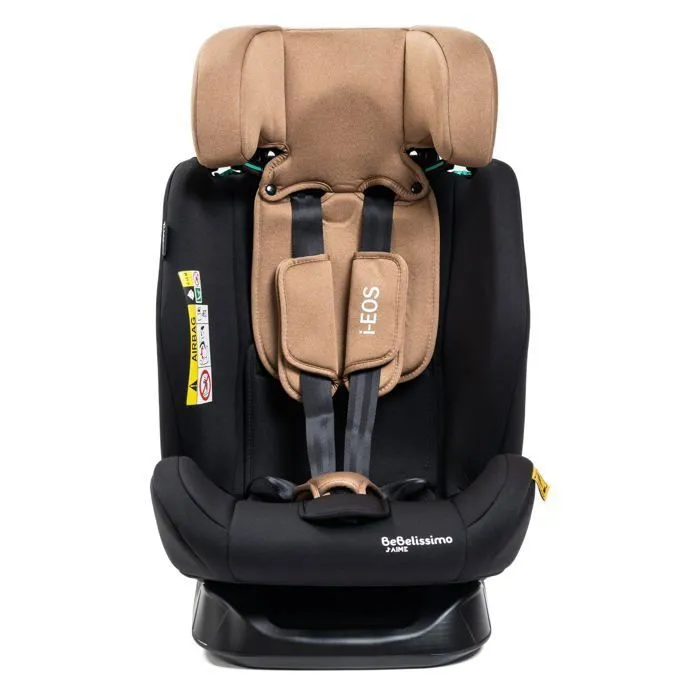 BEBELISSIMO  - Siège auto I-size  - groupe 0+/1/2/3 - (0-36kg) -  Inclinable - 40 -150cm - i-EOS - beige-3