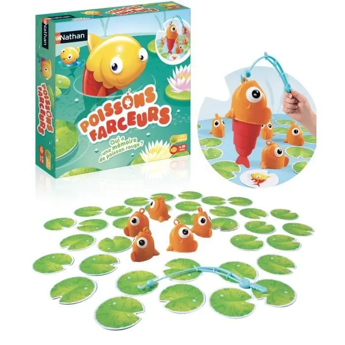 NATHAN - Poissons Farceurs - Jeu de Société-1