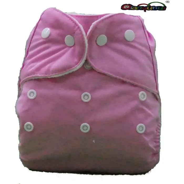 Lot de 2 chiffons lavables Quianqunui - modèle rose et gris - taille réglable S/M/L-3
