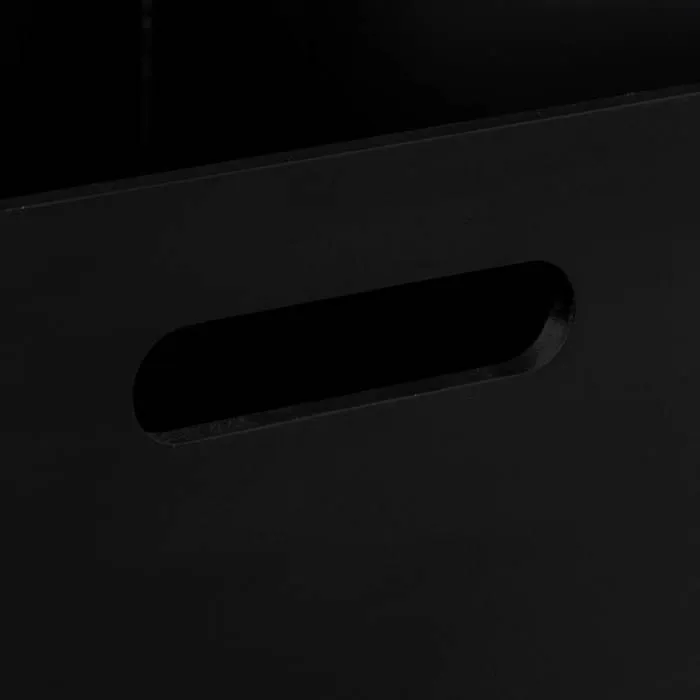 5five - corbeille bambou "bava" noir-1