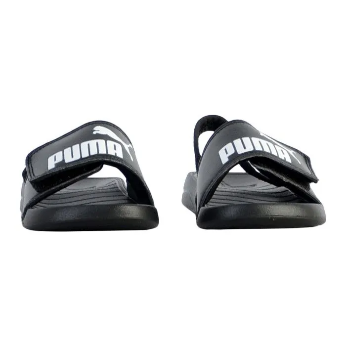 Sandales à Scratch  Puma Inf Popcat 20 Backstrap AC Inf - Noir-4