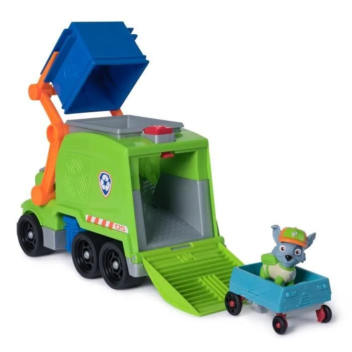 SPIN MASTER CAMION CRUSH 'N' ROLL ROCKY La Pat' Patrouille-0