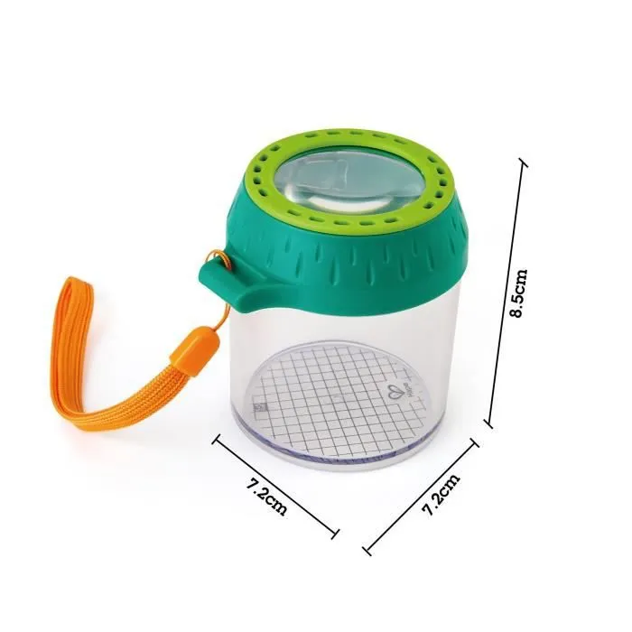 Jeux de plein air en bois - HAPE - Pot à insectes avec loupe - Pour explorateurs scientifiques-2