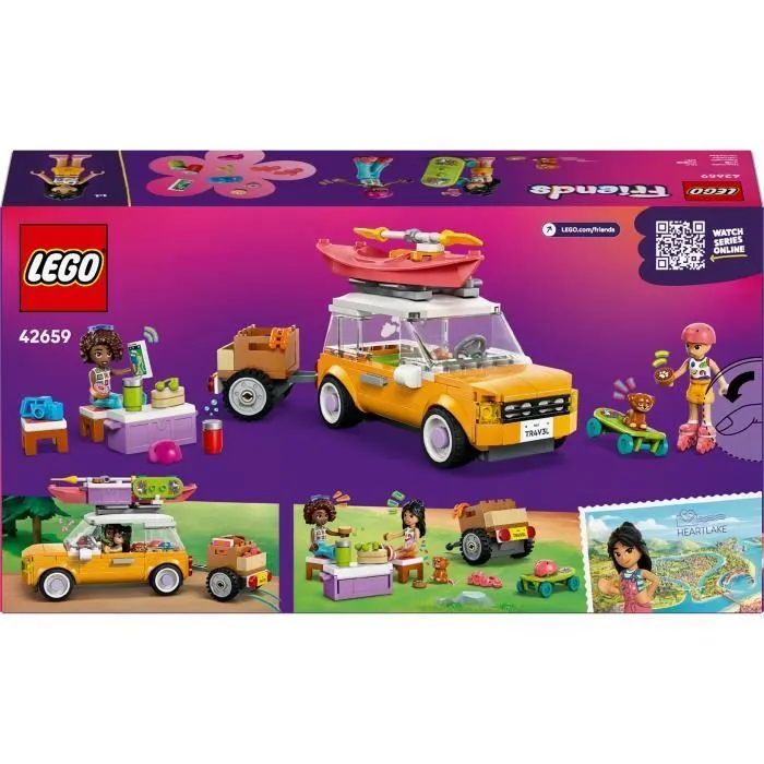 LEGO Friends 42659 Voyage en Voiture entre Amies - Jeu de Construction pour Fille 6 Ans-5