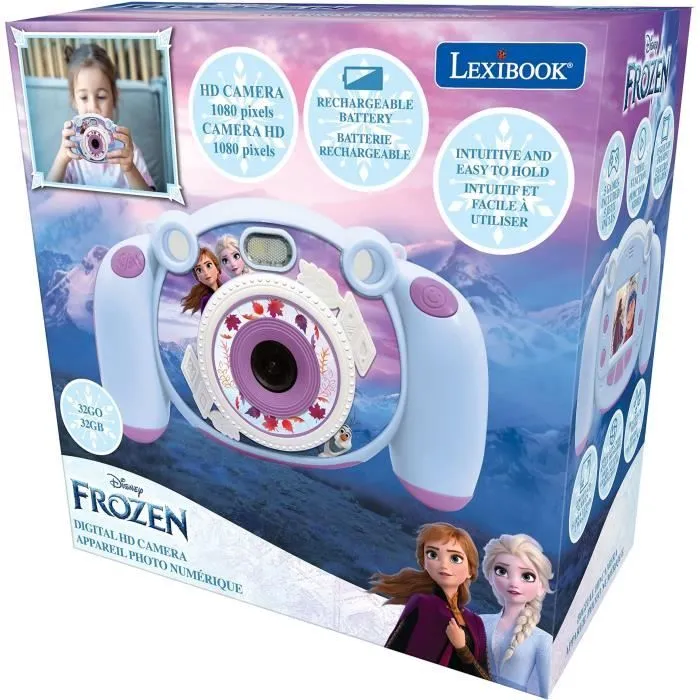 APN enfants La Reine des Neiges avec fonction photo et vidéo-1
