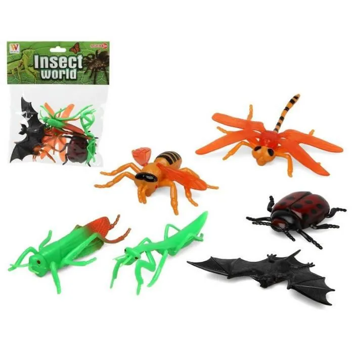 Insectes 6 Pièces-0