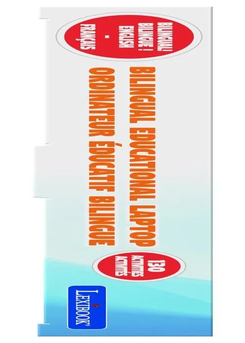 Ordinateur éducatif bilingue LEXIBOOK - Modèle Lexibook - 130 activités - Français/Anglais-2