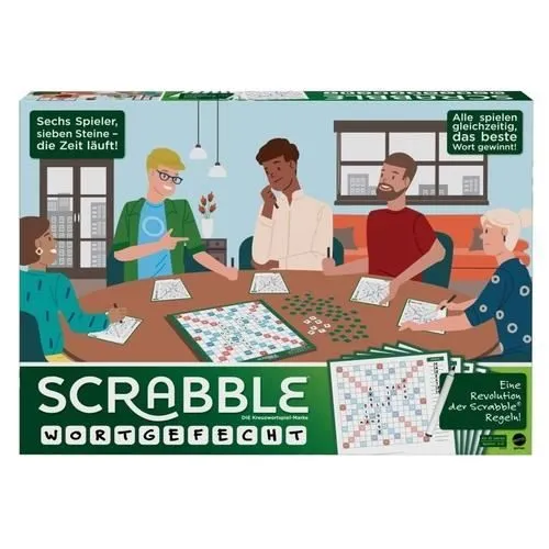 Jeu de société - MATTEL GAMES - Scrabble - 10 ans - Intérieur - Mixte-1