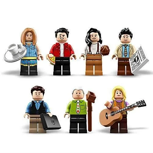 Jeux de Construction - LEGO - Central Perk Ideas 21319 - 7 figurines - Multicolore - Pâte à modeler magique-3