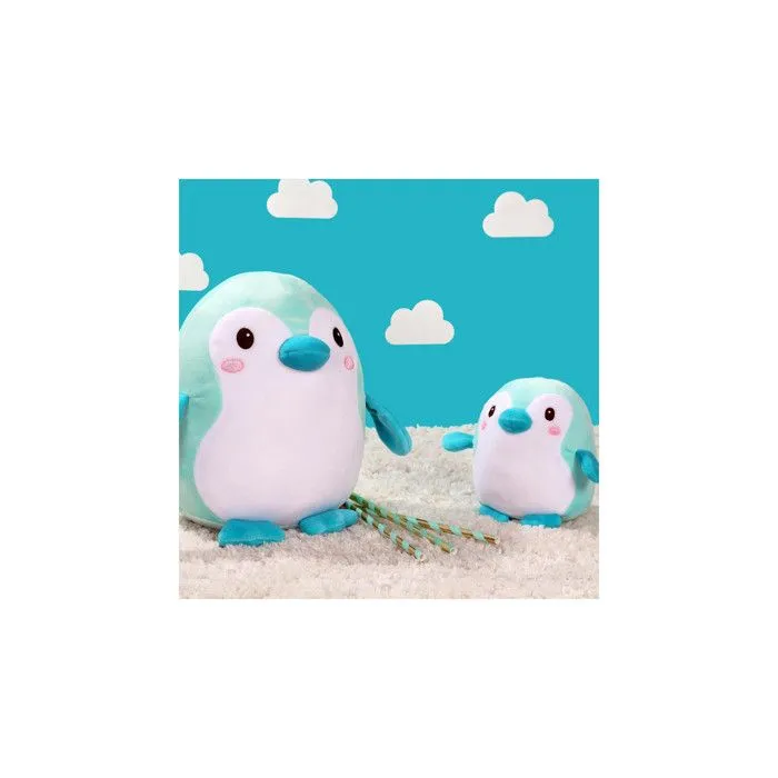 Baby Squishi 22 cm - pingouin vert-2