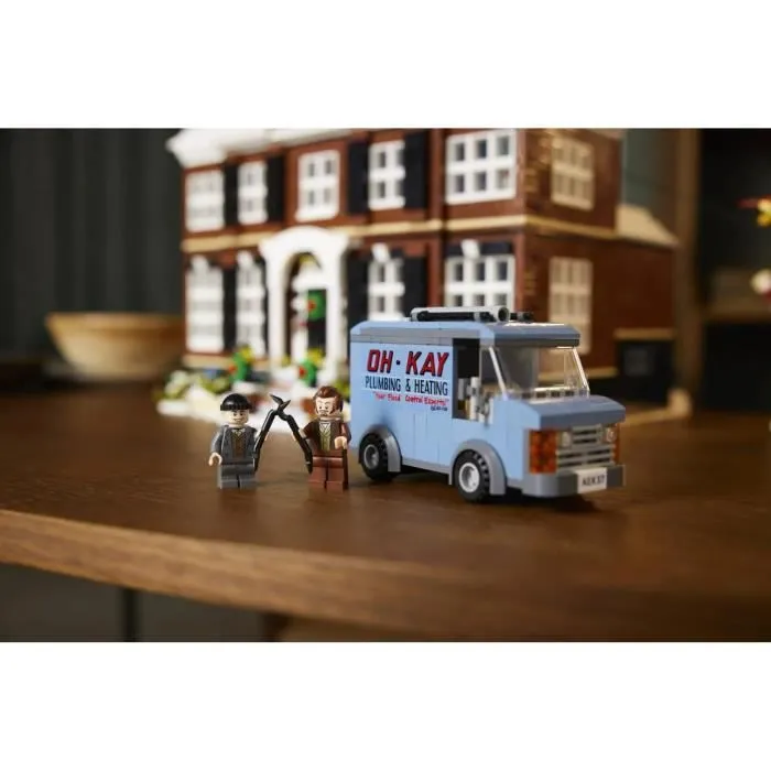 LEGO® 21330 Ideas Maman, J’ai Raté L’Avion ! Set pour Adultes, Maquette Maison Kevin McCallister à Construire avec 5 Figurines-5