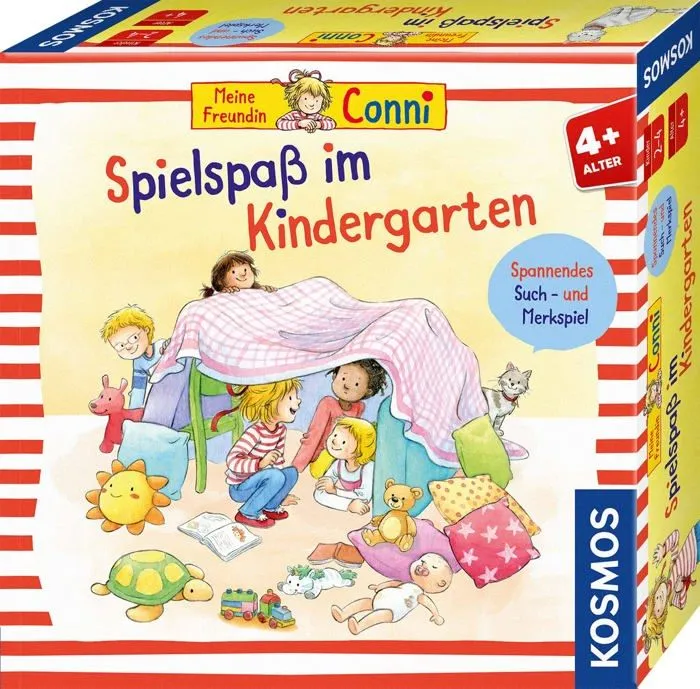 Jeu de societe - jeu de plateau Kosmos - 682583 - Meine Freundin Conni - Spielspass im Kindergarten-0