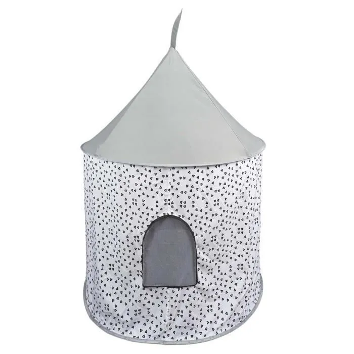 Tente pop up pour enfant My little héros - Gris - Polyester - 100x135 cm-3