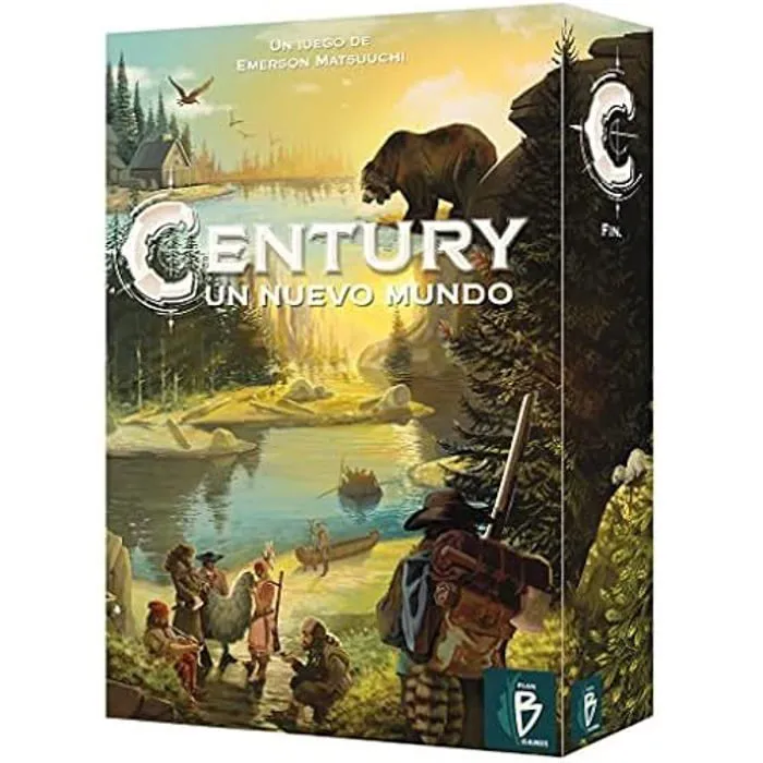 Jeu de société - PLAN B GAMES - Century Un Nuevo Mundo - À partir de 8 ans - 2 joueurs ou plus - Mixte-0
