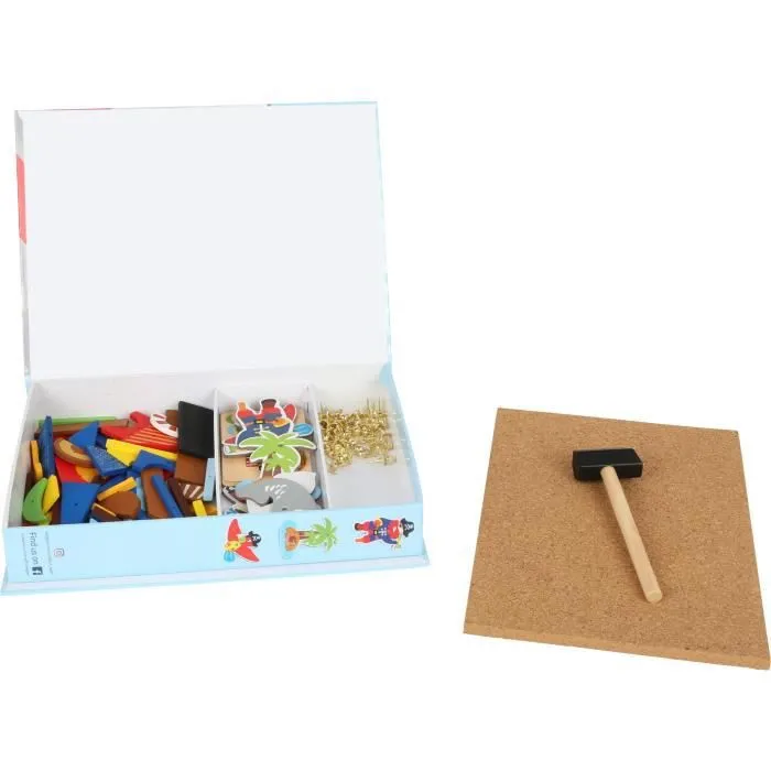Jeu de marteau en bois Pirates SMALL FOOT - à partir de 6 ans-1