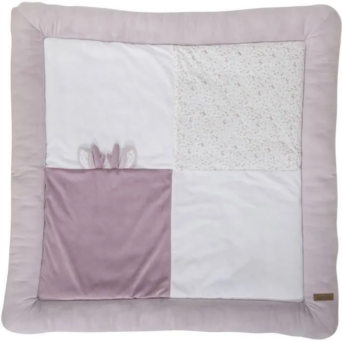 Tapis de parc esprit enchanté - Lilas - 100 x 100 cm-0