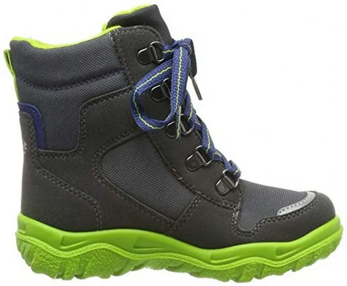 Bottes - Superfit - Filles - Gris - Textile - Semelle PU souple-0