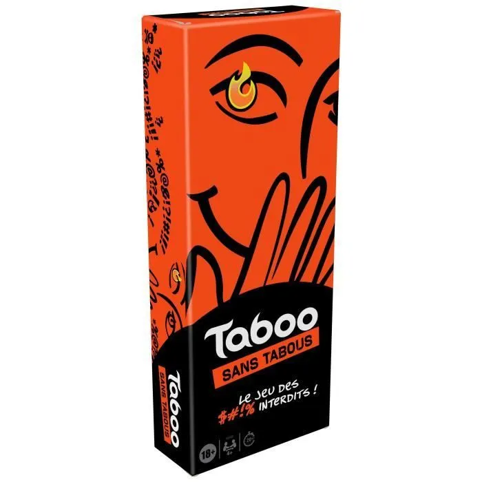 Taboo sans tabous, jeu de société adulte, le jeu des mots interdits, à partir de 18 ans-5