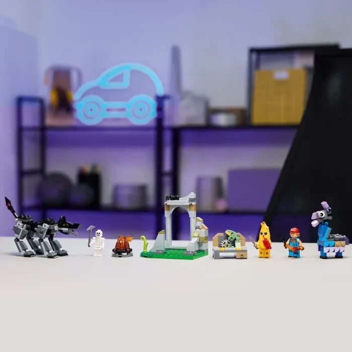 LEGO Fortnite 77075 Le Camp de Banane et Mécano - Jeu de Construction pour Garçon 7 ans-3