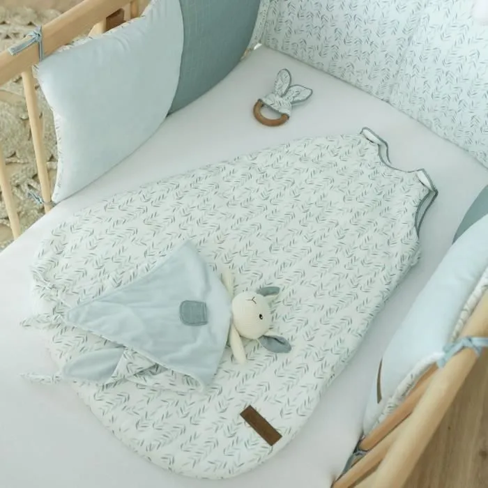 Tour de lit adaptable 30x180 cm Filou - DOMIVA - Mixte - Vert - FILOU-2