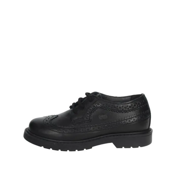 Chaussures Enfant - Naturino - 0A01 Albert - Cuir - Noir - Modèle Noir-7-0